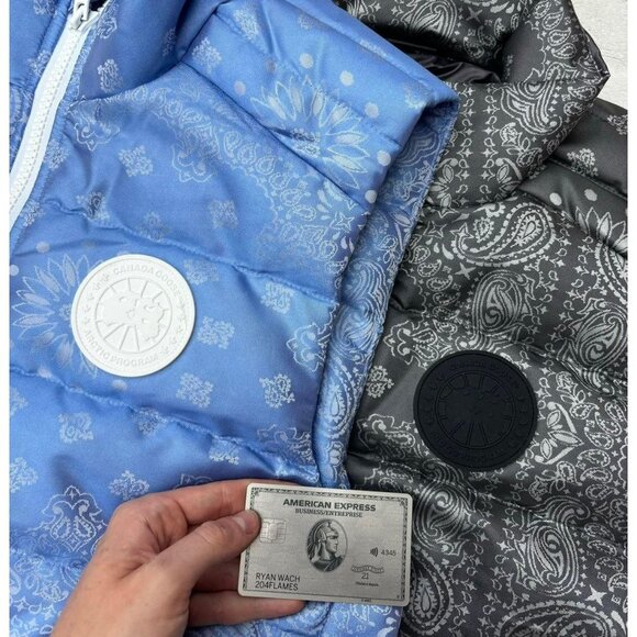 Canada Goose x Concepts Blue Paisley Bandana Vests - Picture 2 of 4